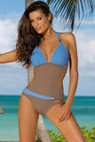 Swimwear One Piece Push Up Bathing Suit Women's High Cut SwimSuit