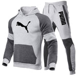PUMA Drawstring Hoodie Sports Suit