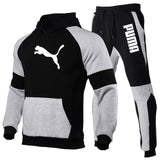 PUMA Drawstring Hoodie Sports Suit