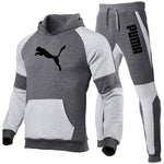 PUMA Drawstring Hoodie Sports Suit