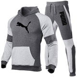 PUMA Drawstring Hoodie Sports Suit