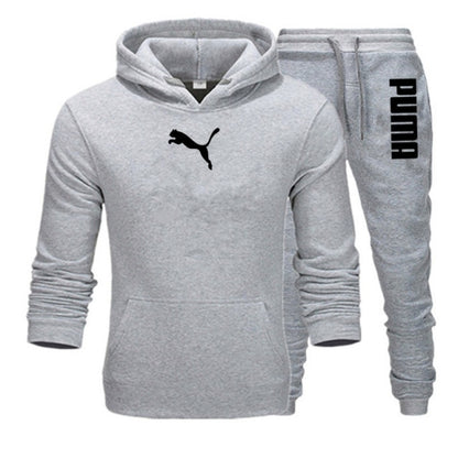 PUMA Drawstring Hoodie Sports Suit