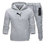 PUMA Drawstring Hoodie Sports Suit