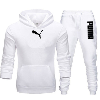 PUMA Drawstring Hoodie Sports Suit