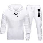 PUMA Drawstring Hoodie Sports Suit