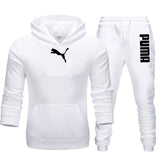 PUMA Drawstring Hoodie Sports Suit