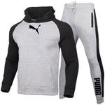 PUMA Drawstring Hoodie Sports Suit