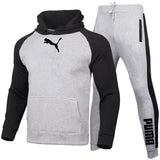 PUMA Drawstring Hoodie Sports Suit
