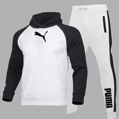 PUMA Drawstring Hoodie Sports Suit