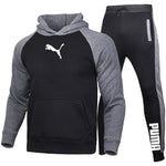 PUMA Drawstring Hoodie Sports Suit