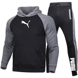 PUMA Drawstring Hoodie Sports Suit