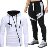 PUMA Drawstring Hoodie Sports Suit
