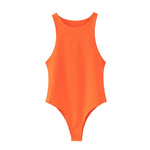 Summer Solid Color Body Suit
