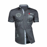 Casual Button Down Short Sleeve Shirt