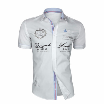 Casual Button Down Short Sleeve Shirt