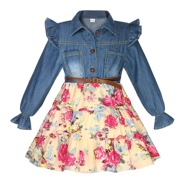 Casual Princess Floral Summer Dress