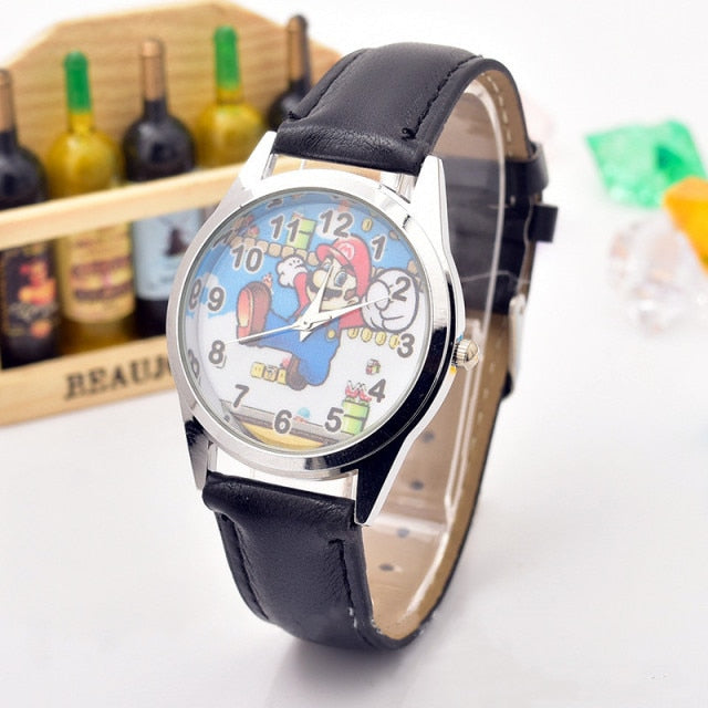 Super Mario Bros Quartz Wristwatch