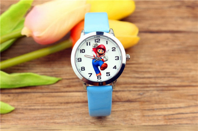 Super Mario Bros Quartz Wristwatch
