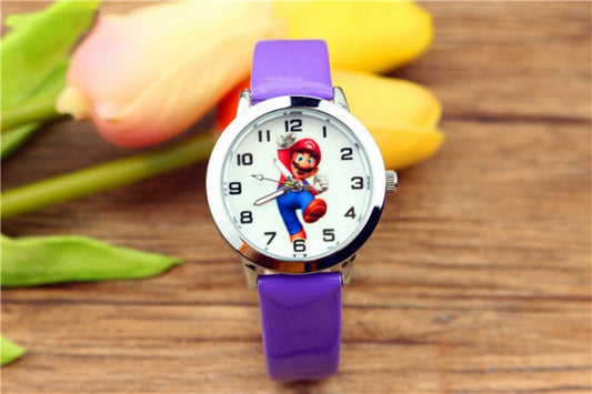 Super Mario Bros Quartz Wristwatch