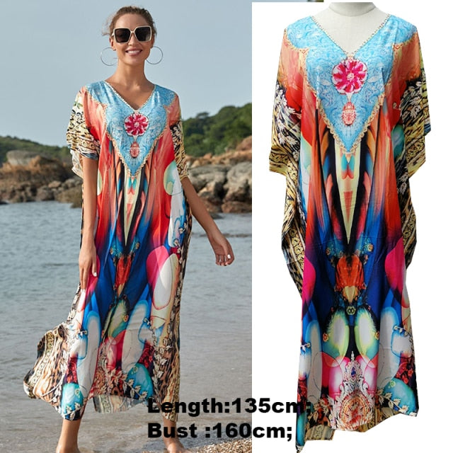 Easy Dry Long Beach Cover Up