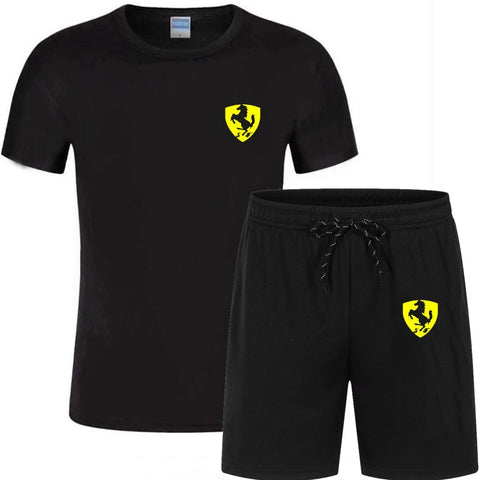 Solid Color Casual Sports Set