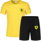 Solid Color Casual Sports Set