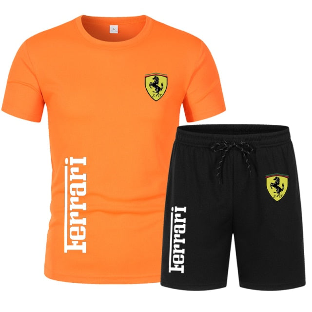 Solid Color Casual Sports Set