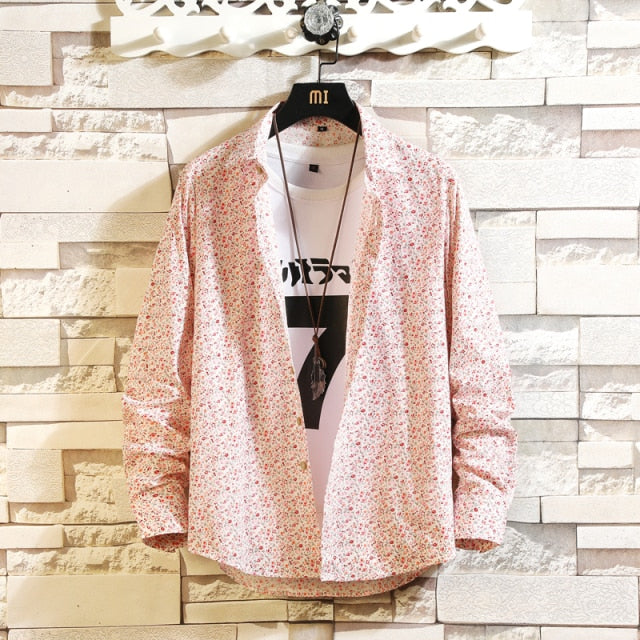 Business Casual Printed Shirt