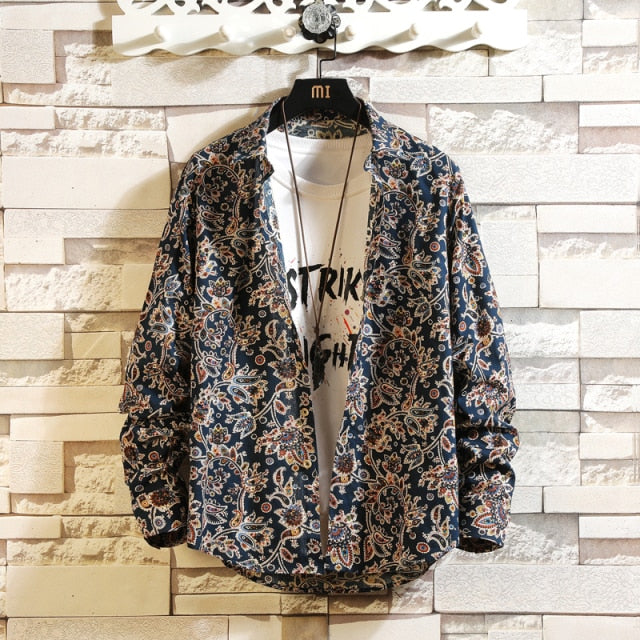 Business Casual Printed Shirt