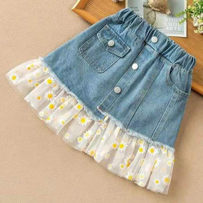 Denim Summer Skirt