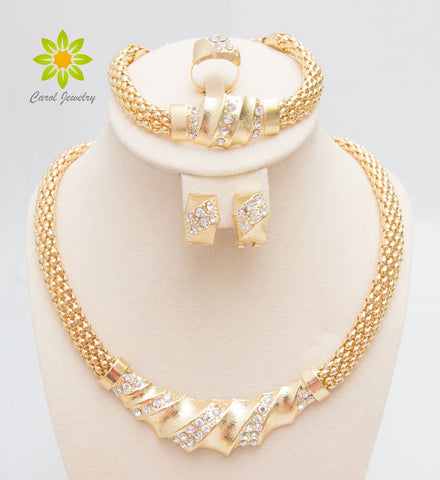 Charming Fashion Crystal Vintage Set