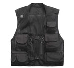 Mesh Multi Pocket Casual Vest