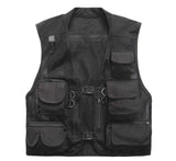 Mesh Multi Pocket Casual Vest