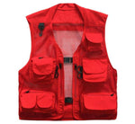 Mesh Multi Pocket Casual Vest