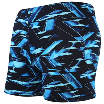 Multi-Print Boxer Swimming Trunks
