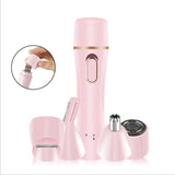 4 in1 Shaver Trimmer Rechargeable Painless Eyebrow Leg Body Trimmer For Ladies