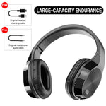 9D HIFI Wireless Earphone Mic Headphone Support Music Bass