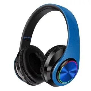 B39 Wireless Bluetooth 5.0 Portable Headphone With Portable Foldable LED Lights