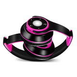 Headphone / Earphone Wireless Speaker With SD Card with Mic Play