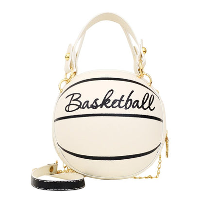 Personality Basketball Purses For Teenagers Women Bags Crossbody Chain Hand