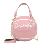 Personality Basketball Purses For Teenagers Women Bags Crossbody Chain Hand