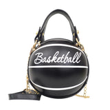Personality Basketball Purses For Teenagers Women Bags Crossbody Chain Hand